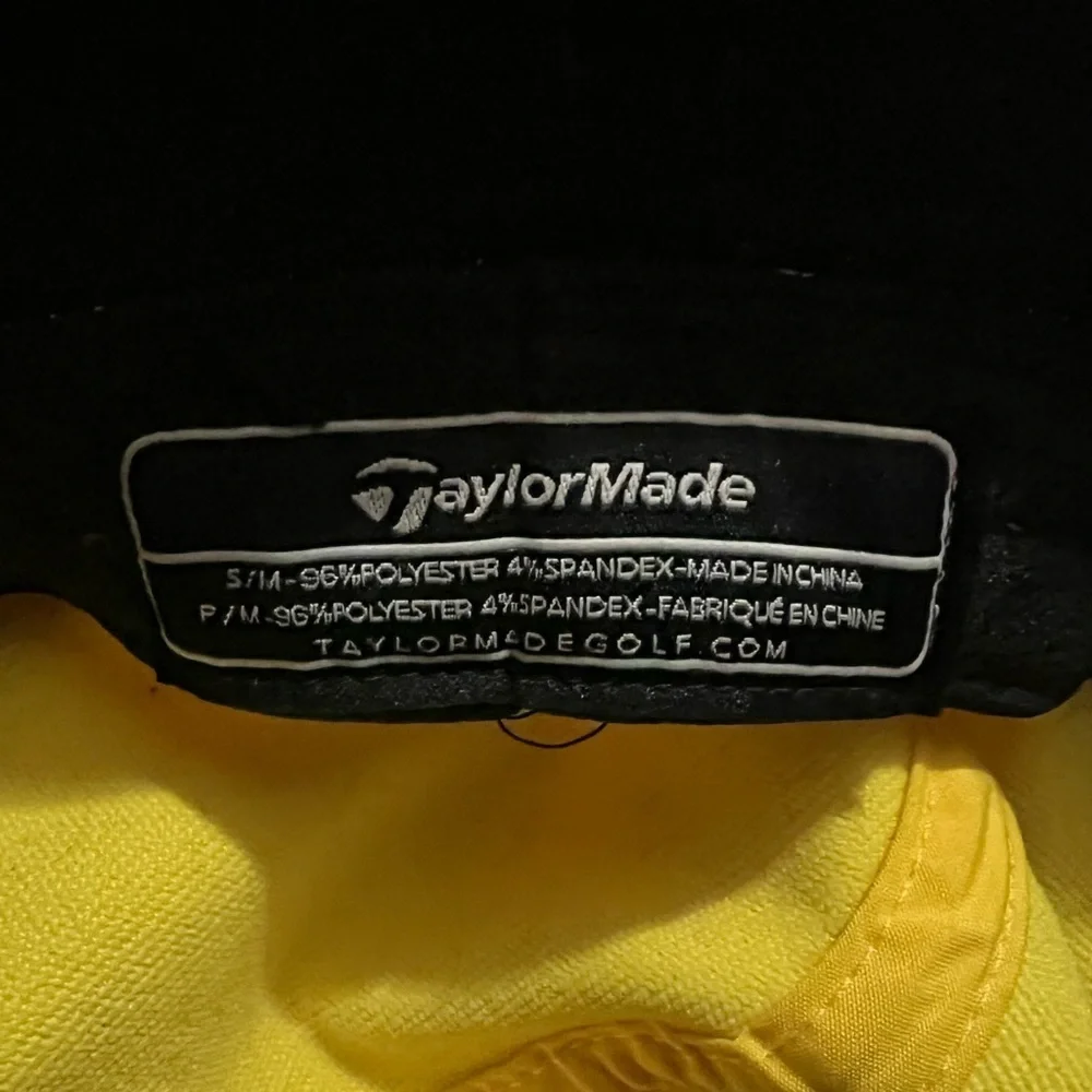 TaylorMade Yellow & Black Bucket Hat - S/M